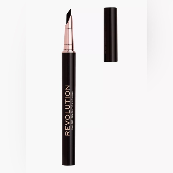 Makeup Revolution Flick and Go Eyeliner Black, 1.2ml NEW IN BOX - Picture 1 of 2